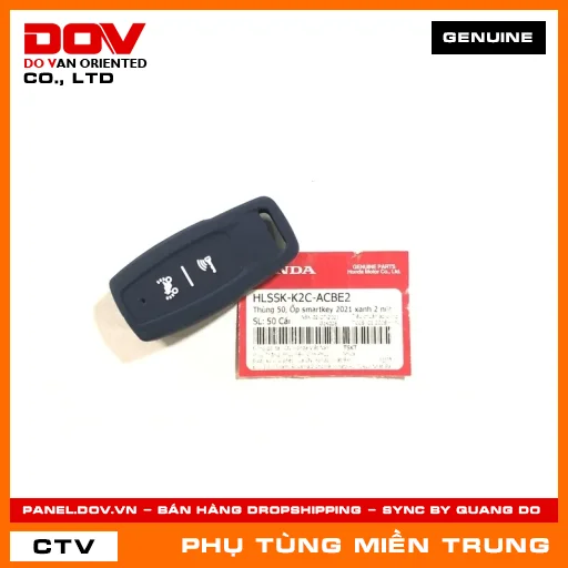 THÙNG 50, ỐP SMARTKEY 2021 XANH 2 NÚT HONDA CHÍNH HÃNG (MÃ: HLSSKK2CACBE2) — HLSSKK2CACBE2