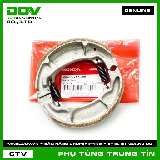 BỘ MÁ PHANH | 06430-K12-V00 | HONDA (LEAD 125) — 06430K12V00
