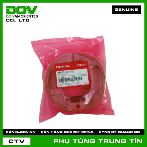 BỘ MÁ PHANH | 06430-K44-V80 | HONDA (AIR BLADE 125/150, AIR BLADE 125/160, LEAD 125, SH MODE, VARIO 160, VISION 110) — 06430K44V80