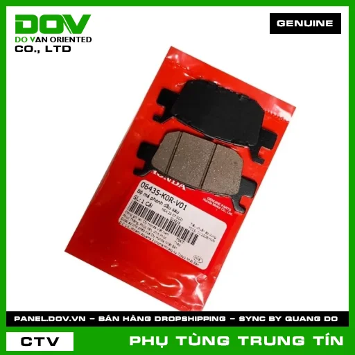 BỘ MÁ PHANH DẦU SAU | 06435-K0R-V01 | HONDA (SH 125/150, SH 125/160) — 06435K0RV01