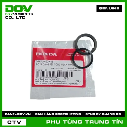 BỘ GIOĂNG PÍT TÔNG NGÀM PHANH | 06451-MZ2-405 | HONDA (PCX, PCX 125, PCX 125/150, PCX 160, SH 125/150, SH 125/160, SH MODE) — 06451MZ2405