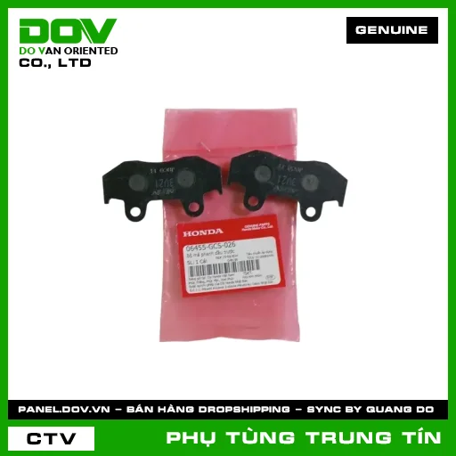 BỘ MÁ PHANH DẦU TRƯỚC | 06455-GCS-026 | HONDA (LEAD 110, SH 125/150) — 06455GCS026