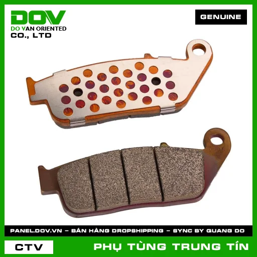 (G2) MÁ PHANH TRƯỚC | 06455-K33-D52 | HONDA — 06455K33D52