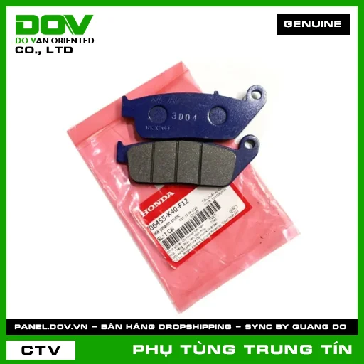 MÁ PHANH TRƯỚC | 06455-K40-F12 | HONDA (REBEL 500) — 06455K40F12