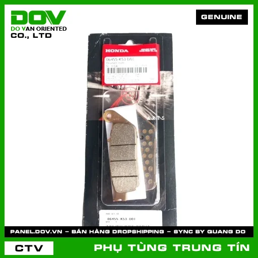 MÁ PHANH TRƯỚC | 06455-K53-D01 | HONDA (SH 350) — 06455K53D01