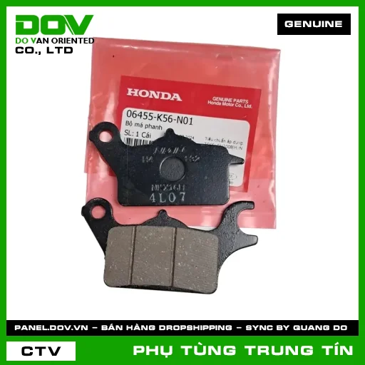 BỘ MÁ PHANH | 06455-K56-N01 | HONDA (WINNER 150, WINNER R, WINNER X) — 06455K56N01