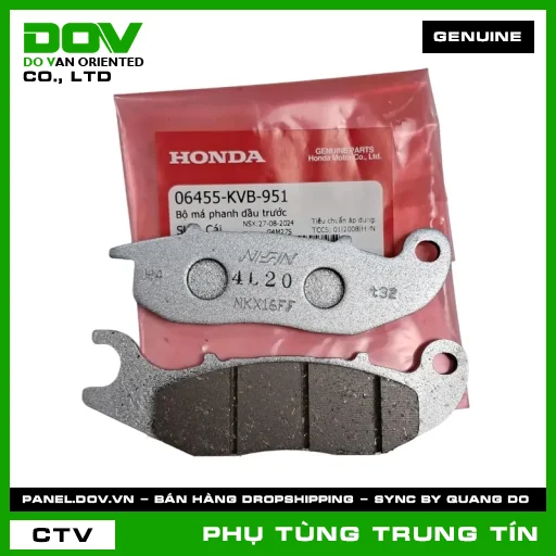 BỘ MÁ PHANH DẦU TRƯỚC | 06455-KVB-951 | HONDA — 06455KVB951