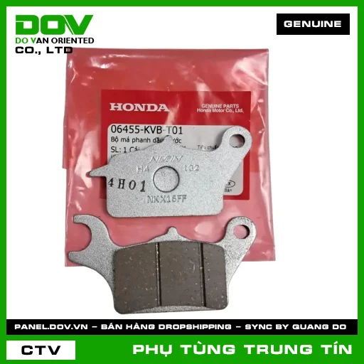BỘ MÁ PHANH DẦU TRƯỚC | 06455-KVB-T01 | HONDA (AIR BLADE 110, AIR BLADE 125, AIR BLADE 125/150, AIR BLADE 125/160, ICON E, LEAD 125, VARIO 160, VISION 110) — 06455KVBT01