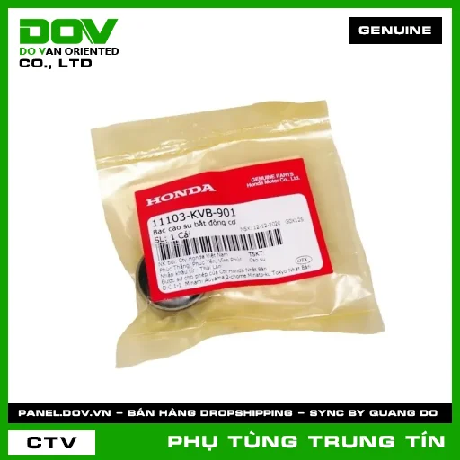 BẠC ĐÊM BẮT ĐỘNG CƠ | 11103-KVB-901 | HONDA (AIR BLADE 110, AIR BLADE 125, AIR BLADE 125/150, AIR BLADE 125/160, CLICK 110, LEAD 125, PCX, PCX 125, PCX 160, SH 125/150, SH 125/160, SH MODE, VISION 110) — 11103KVB901