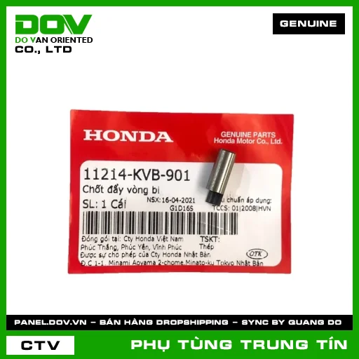 Chốt đẩy vòng bi | 11214-KVB-901 | HONDA (AIR BLADE 110, CLICK 110) — 11214KVB901