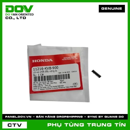 Lò xo chốt đẩy vòng bi | 11216-KVB-900 | HONDA (AIR BLADE 110, CLICK 110) — 11216KVB900