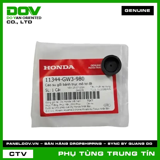 CAO SU GỐI BÁNH TRỤC MÔ TƠ ĐỀ | 11344-GW3-980 | HONDA (AIR BLADE 110, CLICK 110, LEAD 110, VISION 110) — 11344GW3980