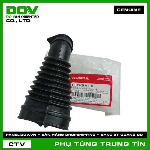 ỐNG HÚT KHÍ BUỒNG DÂY ĐAI TRÁI | 11345-GFM-900 | HONDA (LEAD 110) — 11345GFM900