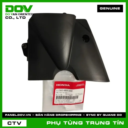 NẮP MÁY TRÁI SAU | 11360-K89-V00 | HONDA (BLADE 110, WAVE ALPHA 110, WAVE RSX 110) — 11360K89V00