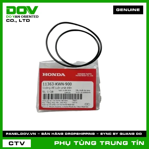 GIOĂNG ĐẾ CUỘN PHÁT ĐIỆN | 11363-KWN-900 | HONDA (AIR BLADE 125, AIR BLADE 125/150, LEAD 125, PCX, PCX 125, PCX 125/150, SH 125/150, SH MODE) — 11363KWN900