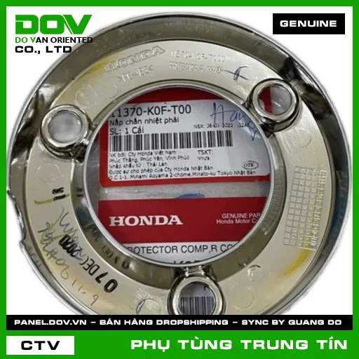 NẮP CHẮN NHIỆT PHẢI | 11370-K0F-T00 | HONDA (SUPER CUB C125) — 11370K0FT00