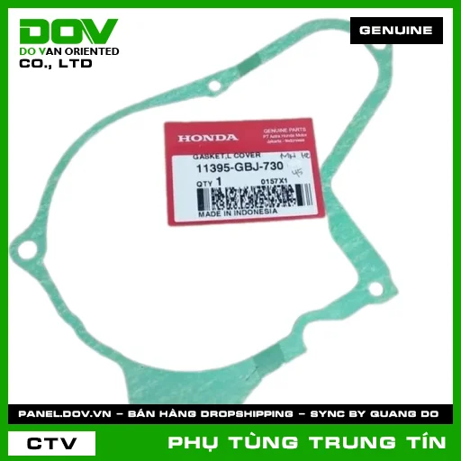 Gioăng nắp máy trái | 11395-GBJ-730 | HONDA (SUPER DREAM, WAVE ALPHA) — 11395GBJ730