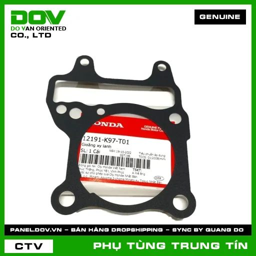 GIOĂNG XY LANH | 12191-K97-T01 | HONDA (AIR BLADE 125/150) — 12191K97T01