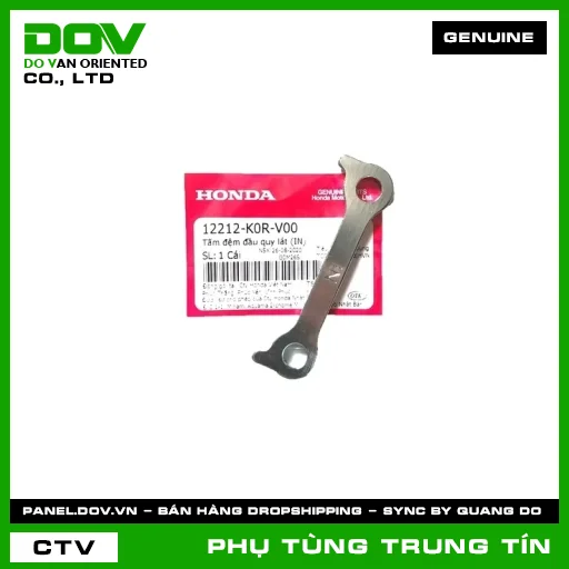 TẤM ĐỆM ĐẦU QUY LÁT (IN) | 12212-K0R-V00 | HONDA (AIR BLADE 125/160, LEAD 125, PCX 160, SH 125/150, SH 125/160, SH MODE, VARIO 160) — 12212K0RV00