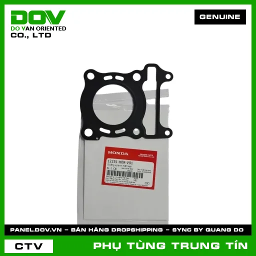 GIOĂNG XYLANH MẶT MÁY | 12251-K0R-V01 | HONDA (SH 125/150, SH 125/160) — 12251K0RV01