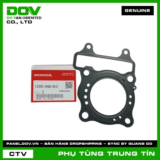 GIOĂNG ĐẦU XY LANH | 12251-KGG-912 | HONDA (SH 125/150) — 12251KGG912