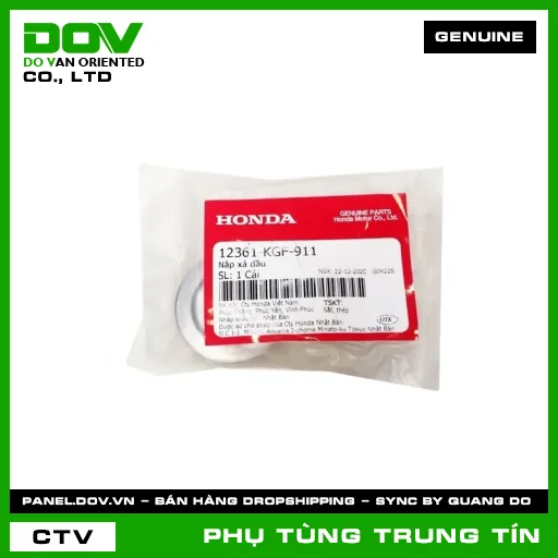 NẮP XẢ DẦU | 12361-KGF-911 | HONDA (SH 125/150) — 12361KGF911