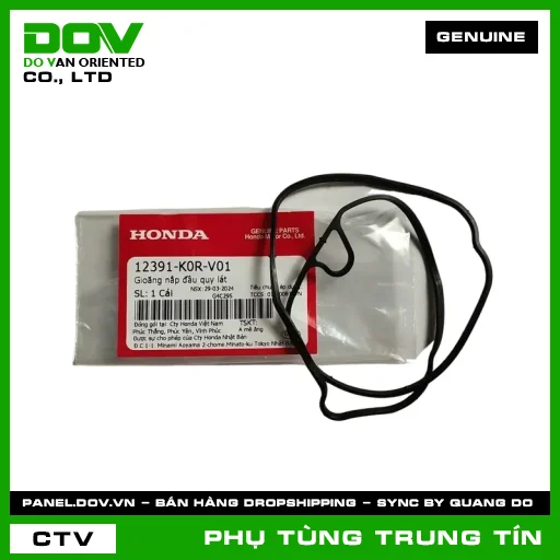 GIOĂNG NẮP ĐẦU QUY LÁT | 12391-K0R-V01 | HONDA (PCX 160, SH 125/150, SH 125/160) — 12391K0RV01