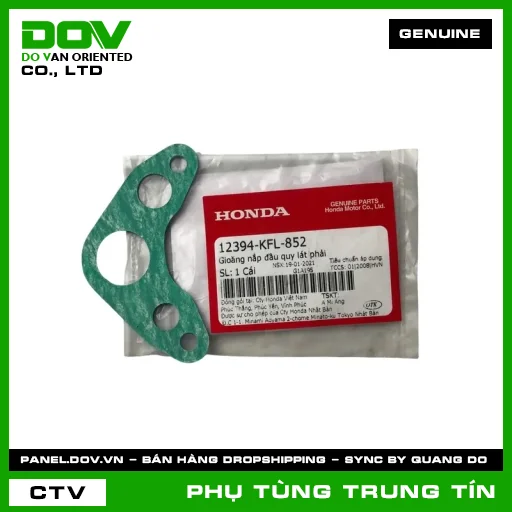 GIOĂNG NẮP ĐẦU QUY LÁT PHẢI | 12394-KFL-852 | HONDA — 12394KFL852