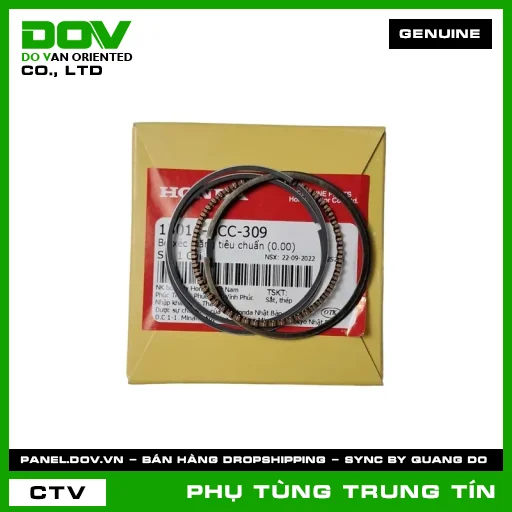 BỘ XÉC MĂNG TIÊU CHUẨN (0.00) | 13011-GCC-309 | HONDA (AIR BLADE 110, CLICK 110) — 13011GCC309