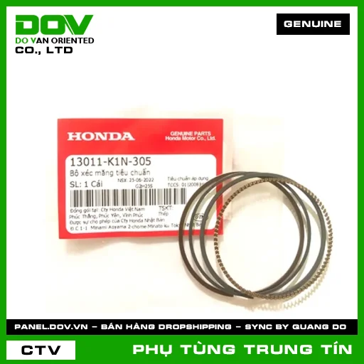 BỘ XÉC MĂNG TIÊU CHUẨN | 13011-K1N-305 | HONDA (AIR BLADE 125/160, SH MODE) — 13011K1N305