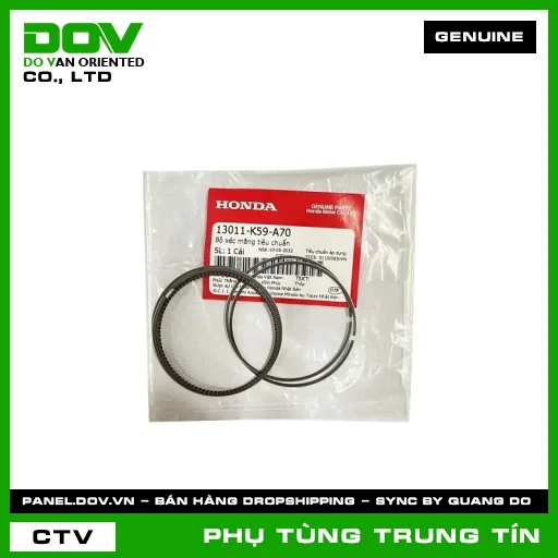 BỘ XÉC MĂNG TIÊU CHUẨN | 13011-K59-A70 | HONDA (AIR BLADE 125/150) — 13011K59A70