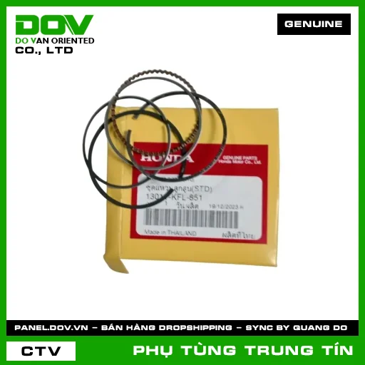 BỘ XÉC MĂNG TIÊU CHUẨN (0.00) | 13011-KFL-851 | HONDA (SUPER DREAM, WAVE 100, WAVE ALPHA, WAVE RSX 110) — 13011KFL851