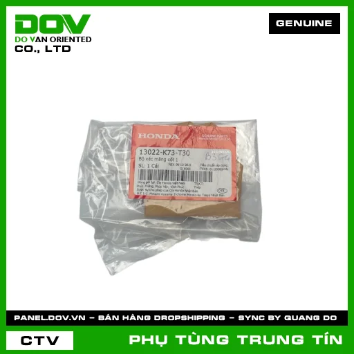 BỘ XÉC MĂNG CỐT 1 | 13022-K73-T30 | HONDA (FUTURE 125) — 13022K73T30