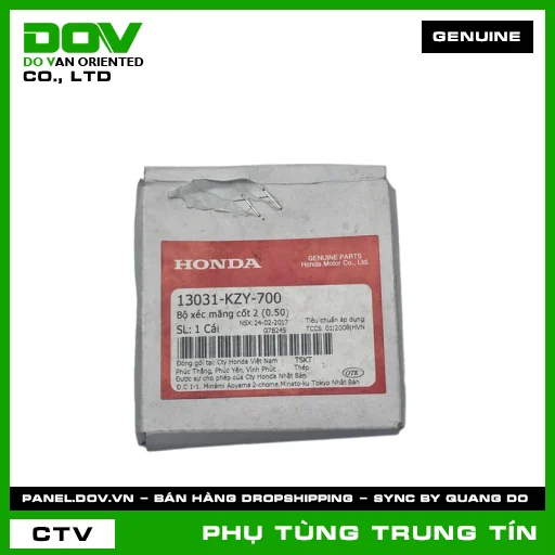 BỘ XÉC MĂNG CỐT 2 (0.50) | 13031-KZY-700 | HONDA (SH 125/150) — 13031KZY700