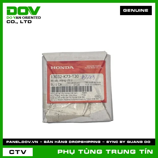 BỘ XÉC MĂNG CỐT 2 | 13032-K73-T30 | HONDA (FUTURE 125) — 13032K73T30