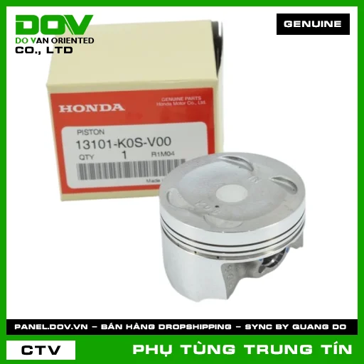 BỘ PISTON TIÊU CHUẨN | 13101-K0S-V00 | HONDA (AIR BLADE 125/160, SH 125/150, SH 125/160, VARIO 160) — 13101K0SV00