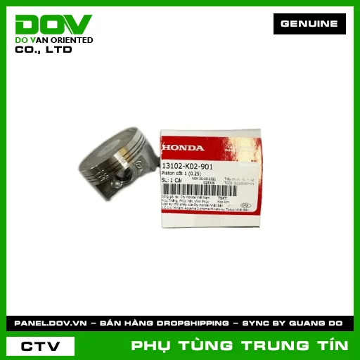 PISTON CỐT 1 (0.25) | 13102-K02-901 | HONDA — 13102K02901