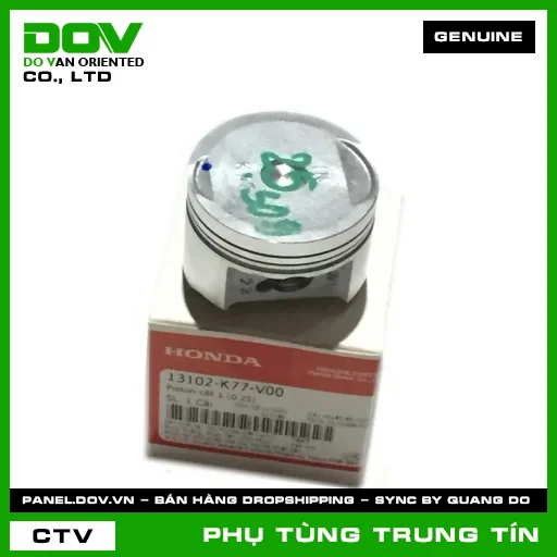 PISTON CỐT 1 (0.25) | 13102-K77-V00 | HONDA (LEAD 125, PCX 125/150, SH 125/150, SH MODE) — 13102K77V00
