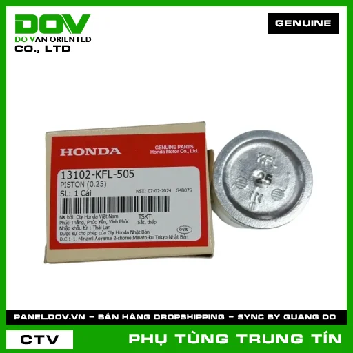 PISTON (0.25) | 13102-KFL-505 | HONDA — 13102KFL505