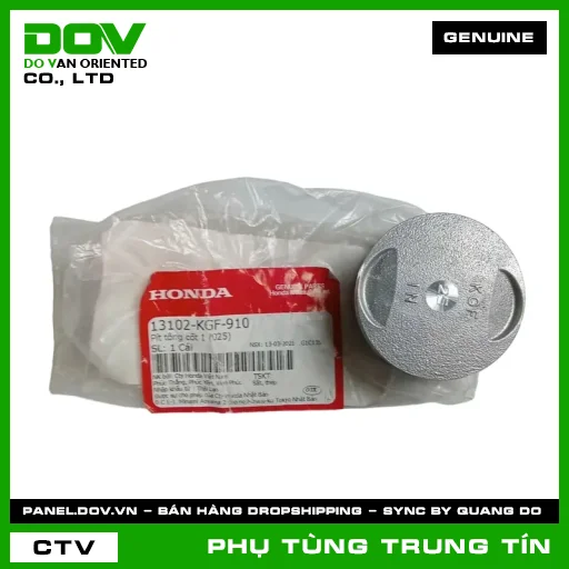 PÍT TÔNG CỐT 1 (025) | 13102-KGF-910 | HONDA (SH 125/150) — 13102KGF910