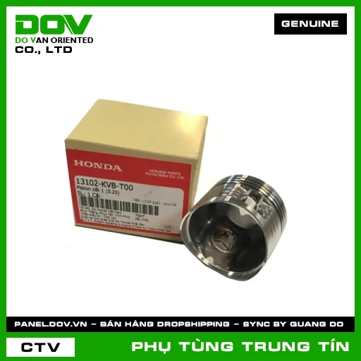 PISTON CỐT 1 (0.25) | 13102-KVB-T00 | HONDA (AIR BLADE 110) — 13102KVBT00