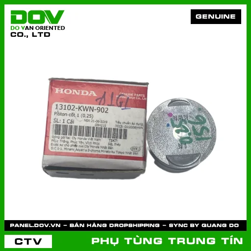 PISTON CỐT 1 (0.25) | 13102-KWN-902 | HONDA (PCX) — 13102KWN902