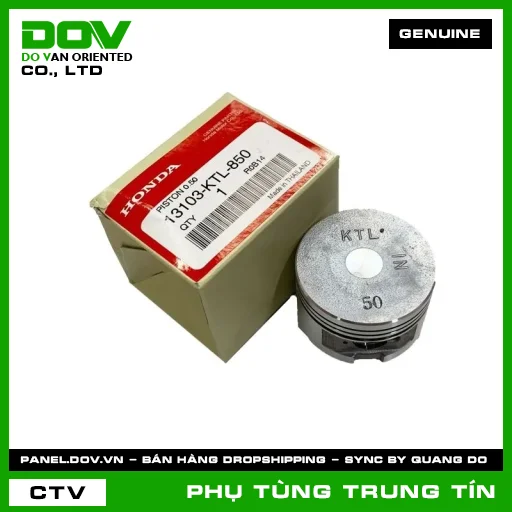 PISTON CỐT 2 (0.50) | 13103-KTL-850 | HONDA (WAVE 100, WAVE ALPHA) — 13103KTL850