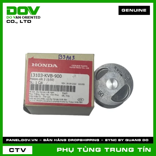 Piston cốt 2 (0.50) | 13103-KVB-900 | HONDA (AIR BLADE 110, CLICK 110) — 13103KVB900