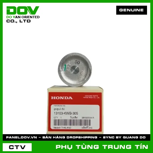 Piston cốt 2 (0.50) | 13103-KWB-305 | HONDA (WAVE RSX 110) — 13103KWB305