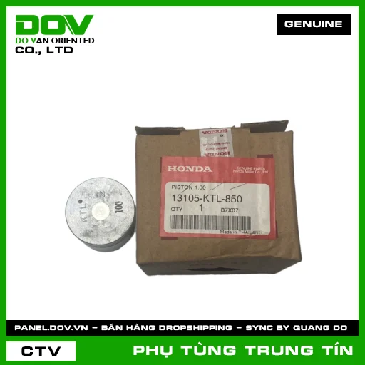 Piston cốt 4 (1.00) | 13105-KTL-850 | HONDA (WAVE 100, WAVE ALPHA) — 13105KTL850