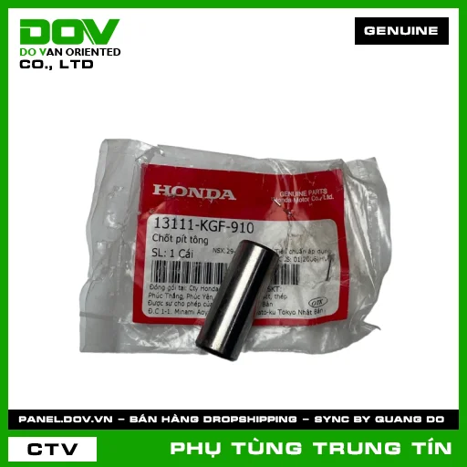 CHỐT PÍT TÔNG | 13111-KGF-910 | HONDA (AIR BLADE 125/150, SH 125/150) — 13111KGF910