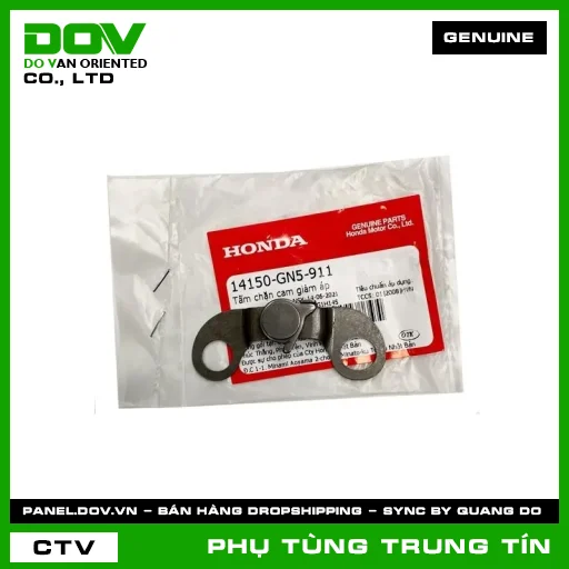 TẤM CHẶN CAM GIẢM ÁP | 14150-GN5-911 | HONDA (SUPER DREAM, WAVE 100, WAVE ALPHA) — 14150GN5911