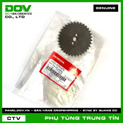 Bánh răng cam (34răng) | 14321-KTM-970 | HONDA (FUTURE NEO) — 14321KTM970