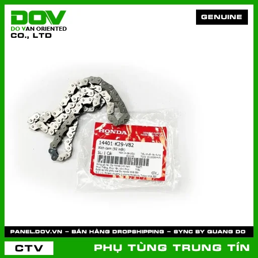 XÍCH CAM (92 MẮT) | 14401-K29-V82 | HONDA (AIR BLADE 125/150, AIR BLADE 125/160, LEAD 125, PCX 160, SH 125/150, SH 125/160, SH MODE, VARIO 160) — 14401K29V82